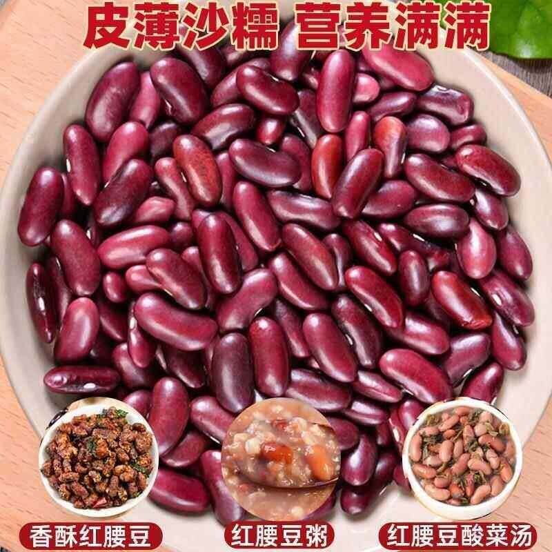 正宗红腰豆农家自种2026新货大红豆特级腰豆新豆煲粥煮汤非红芸豆