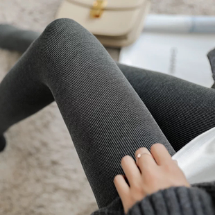 灰色连脚裤 袜云朵美腿透肤 袜女秋冬外穿黑色踩脚显瘦格雷系打底裤