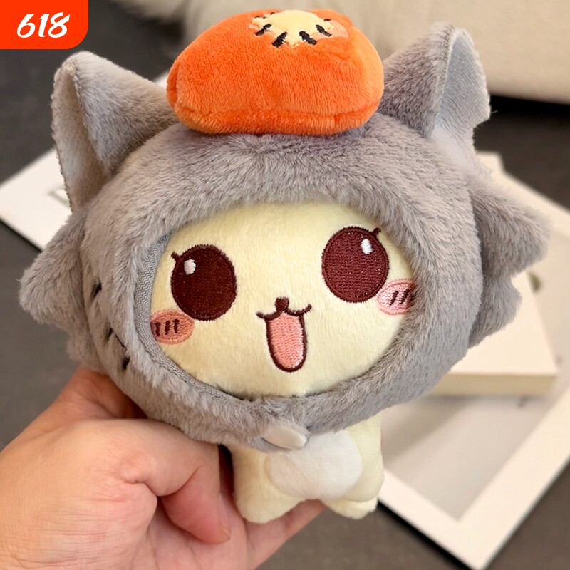 可爱猫咪玩偶毛绒玩具CC猫公仔挂件挂饰钥匙扣睡觉抱枕靠枕靠垫女