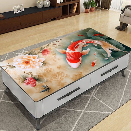 茶几桌布ins防水防油防烫PVC桌垫软玻璃长方形餐桌电视柜免洗隔热