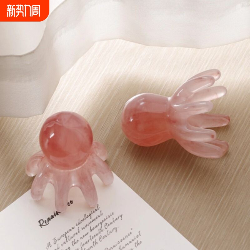 八爪鱼章鱼按摩梳头部头皮经络疏通神器随身便携式头疗专用小梳子