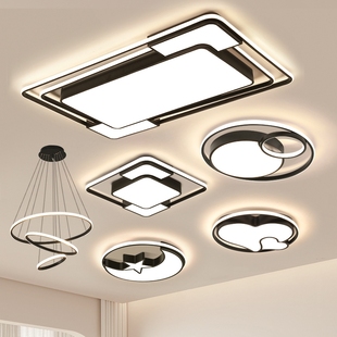 卧室灯吸顶灯全光谱护眼高显色简约现代设计师创意房间灯主卧灯具