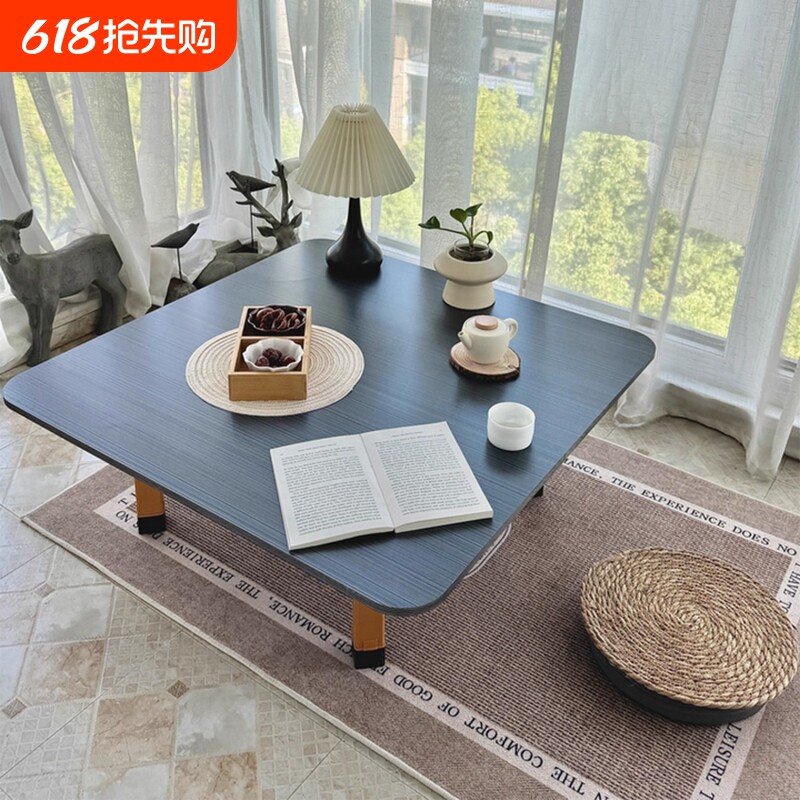农村小炕桌东北老式家用吃饭桌折叠炕上的小桌子炕桌茶桌床上矮桌