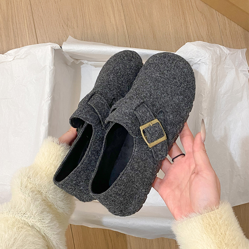 勃肯鞋厚底懒人鞋|超5000次加购