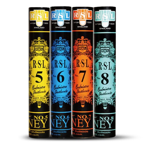 亚狮龙RSL正品羽毛球5号6号耐打王飞行稳定比赛用球鸭毛复合训练