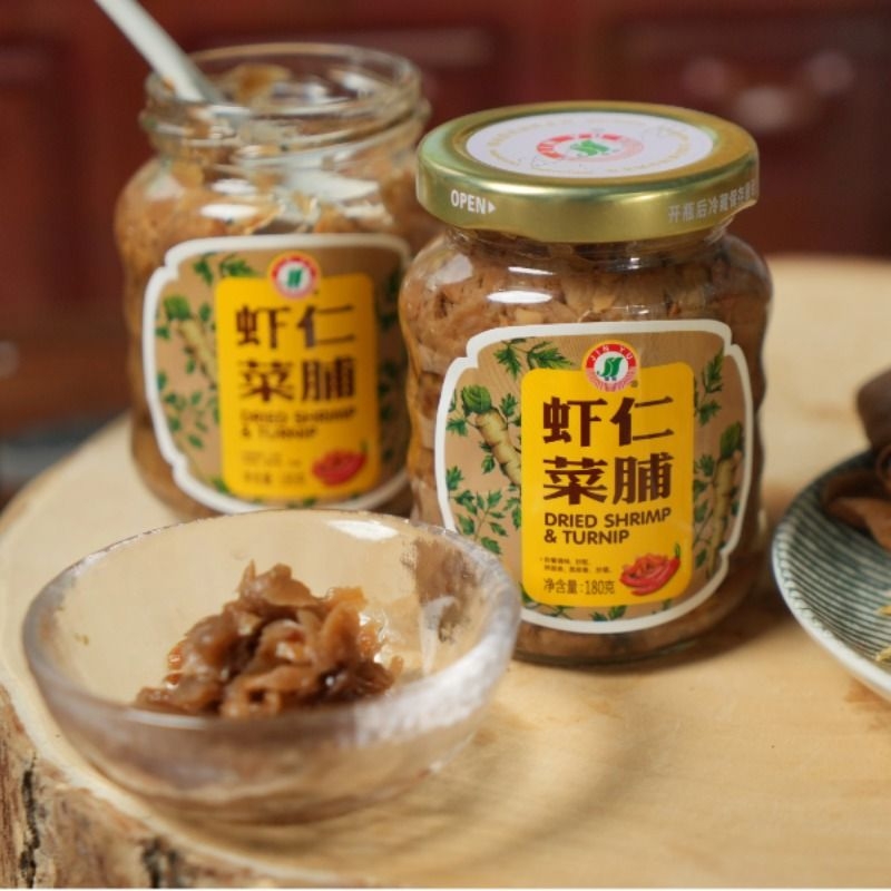 虾仁菜脯潮州萝卜干特产杂咸广东小菜小包装