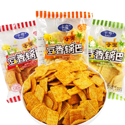 卡奇小米豆香锅巴散装500g
