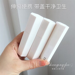 渠道货少量!豆沙色伸缩便携FB化妆刷 K磁性散粉刷 高光刷修容刷