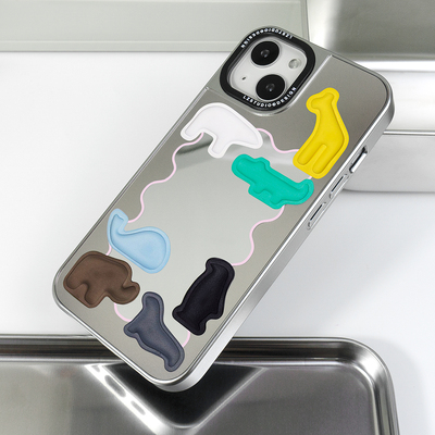 新款苹果16pro手机壳电镀镜面