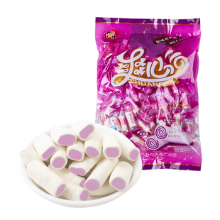 娃咪爽心香芋味奶糖夹心奶糖喜糖 婚庆年货用品儿童牛奶糖果