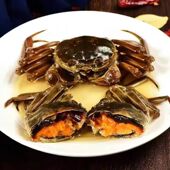 全大母醉蟹4只装 正童醉蟹即食罐装 海鲜兴化特产中堡庄900克装