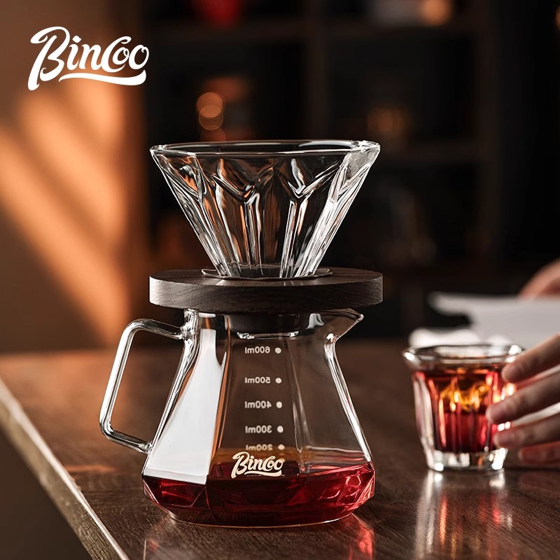 Bincoo手沖咖啡分享壺濾杯