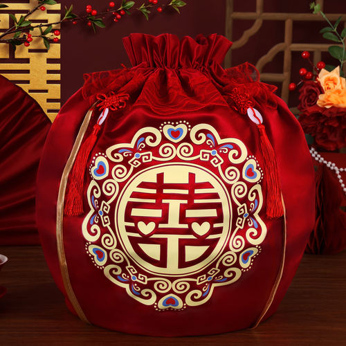 结婚包袱皮女方陪嫁聚宝盆