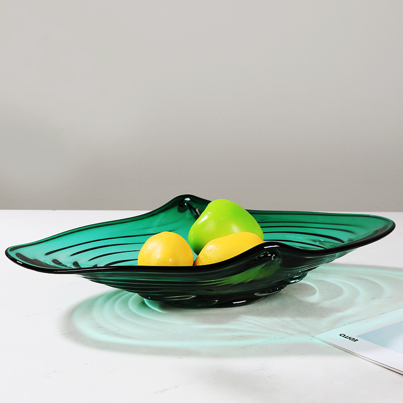 轻奢琉璃加厚艺术水果盘