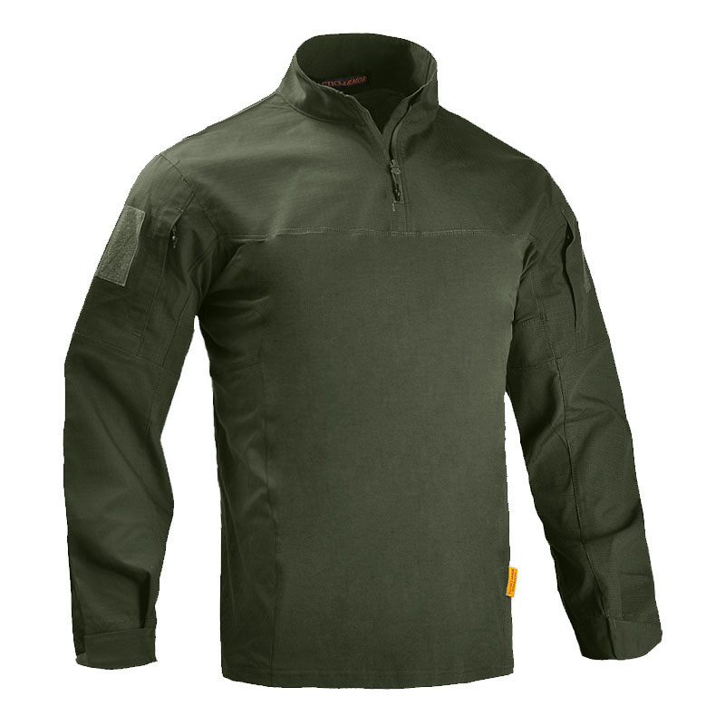 r6蛙服战术长袖上衣迷彩服执勤工作服男战术T恤体能服作训训练服