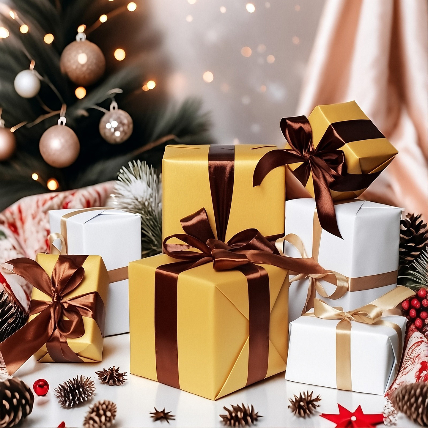 圣诞装饰礼盒成品发出