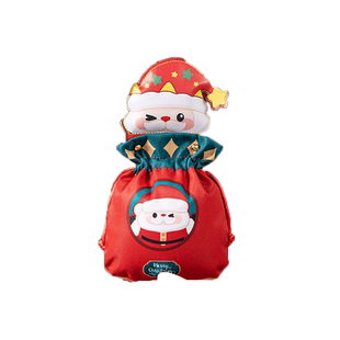 圣诞节礼物平安夜苹果袋高级感小礼品包装礼盒创意老人儿童糖果袋