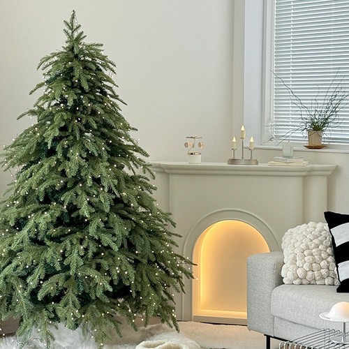 圣诞树新款加密家用ins风仿真手工diy圣诞节装饰品氛围场景大摆件