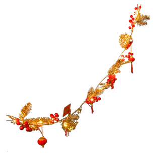 新年彩灯氛围灯装饰场景布置春节过年2026新款藤条气氛装扮灯笼串