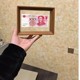 双面透明相框摆台6寸7寸8寸书法字画拼图海报展示人民币装 饰摆台