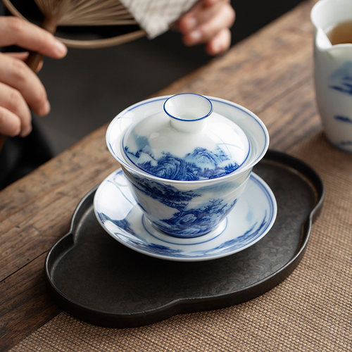 山水如画—盖碗—148ml