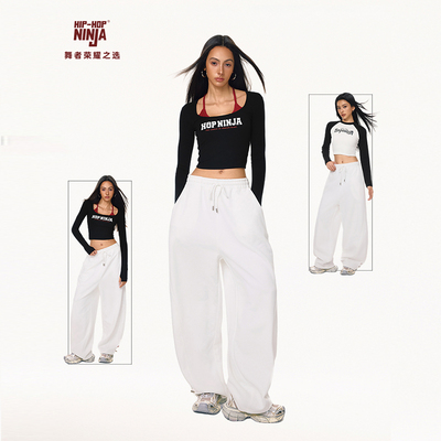 HIPHOPNINJA街舞爵士百搭香蕉裤