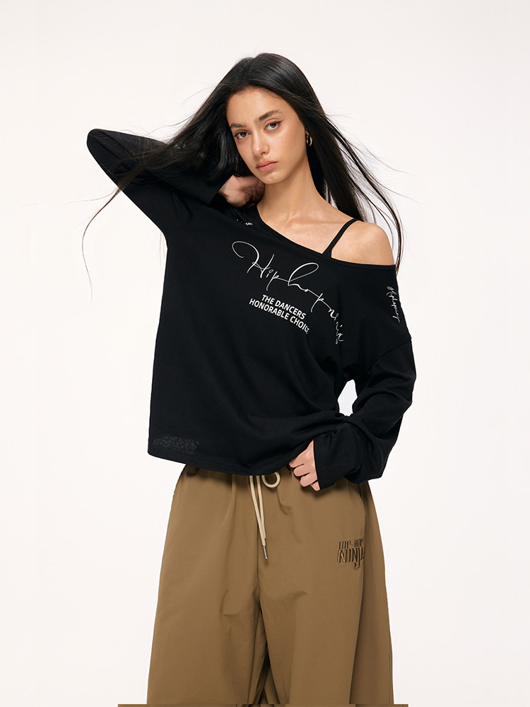 Unleash Your Groove: HipHop Ninja Loose Dance Long Sleeve Tee - Product image 2