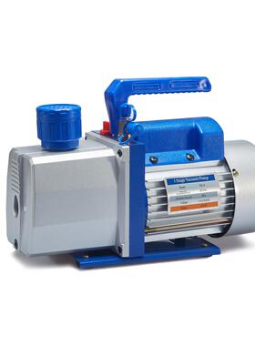 厂家3.5CFM小型制冷维修真空泵可配加氟表冷媒回收罐电子称等工具