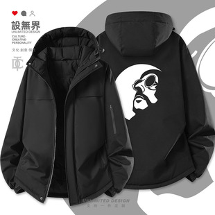 欧美经典电影这个杀手不太冷港风加厚棉服男女棉袄外套潮设 无界
