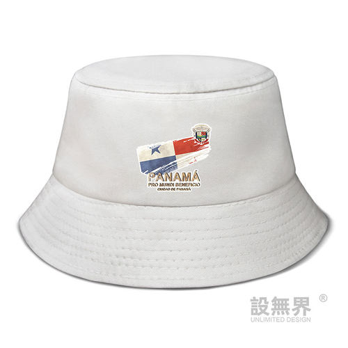 遮阳帽国旗标志钓鱼夏季渔夫帽