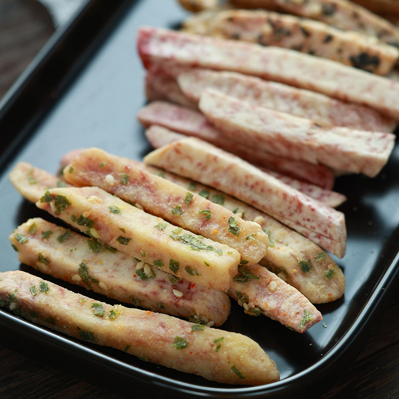 寻脆记蟹黄芋头条荔浦咸蛋黄芋头条干非油炸解馋休闲零食小吃