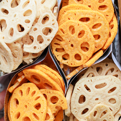 寻脆记椒盐莲藕脆片非油炸脱水蔬菜干椒盐莲藕片休闲素食解馋零食