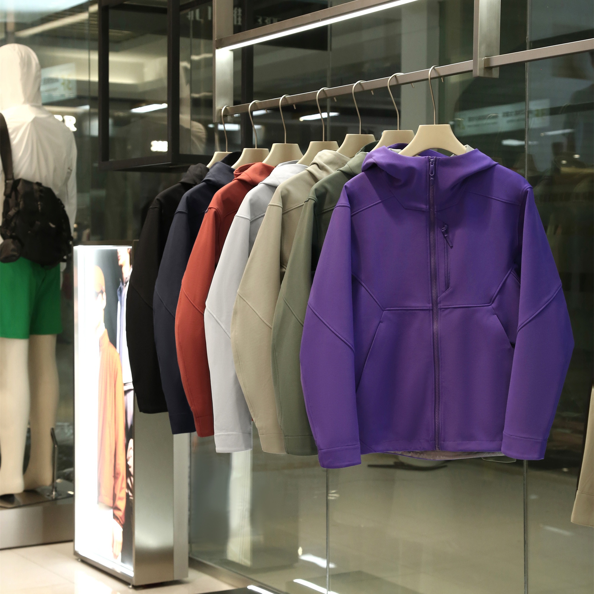 原代工重磅茑GM情侣软壳冲锋衣