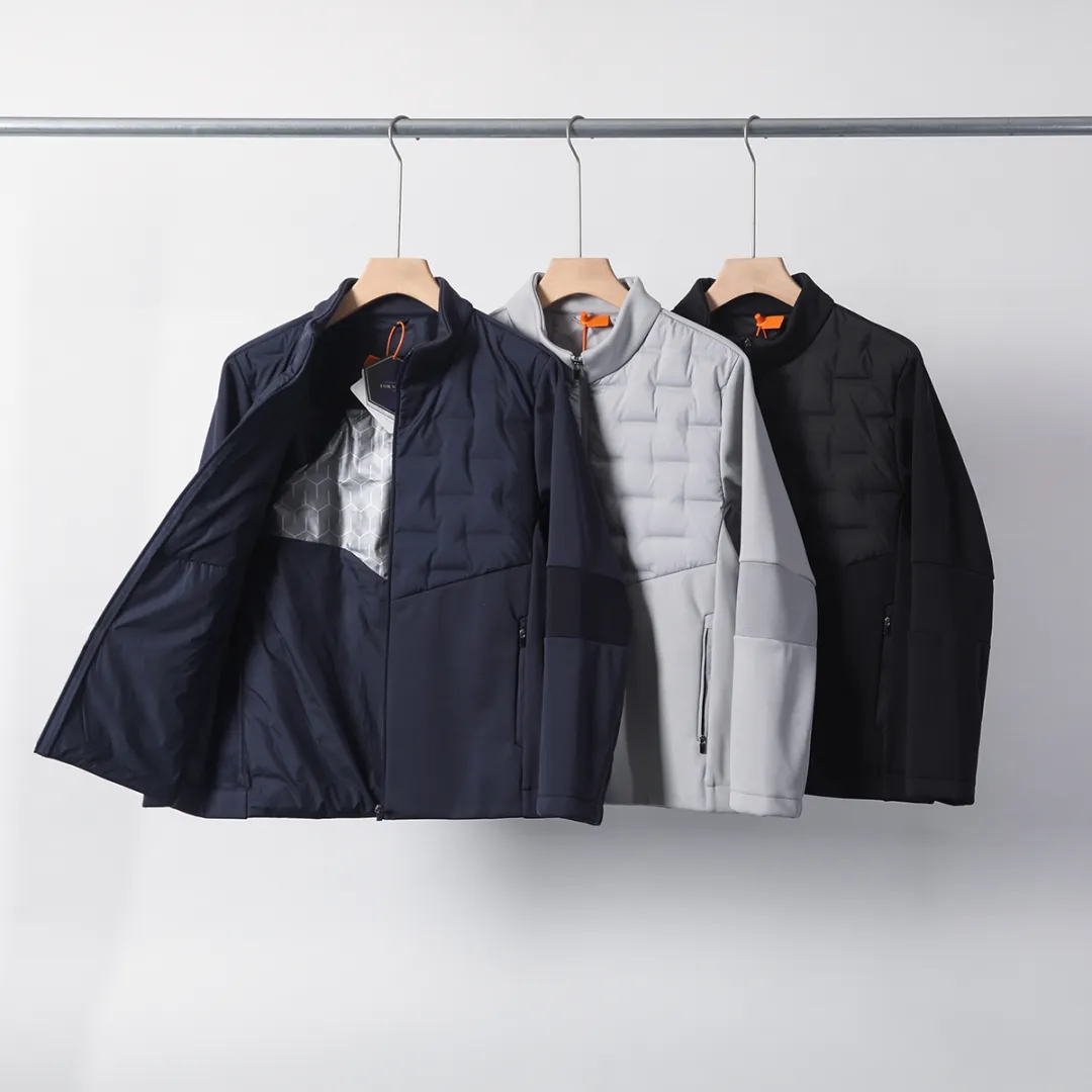 石墨烯热反射科技羽绒服运动外套