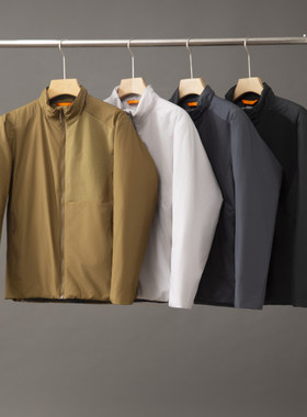 轻量化动态保暖棉服运动棉衣外套
