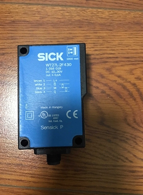 SICK西克光电传感器1016019型号WT27L-2F430原装进口全新现货