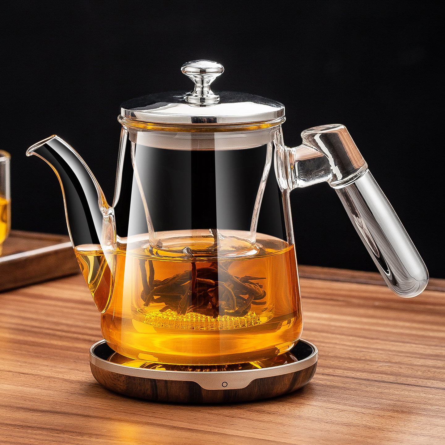 2025新款耐高温泡茶壶茶水分离耐热玻璃内胆沏茶杯家用红茶冲茶器,餐饮具,茶壶,淘宝优惠券,粉丝福利购,淘宝优惠卷