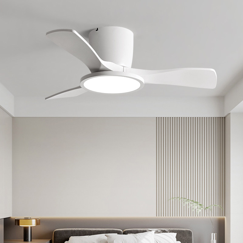 2025新款卧室风扇灯家用餐厅吊扇灯变频客厅简约风扇吊灯一体灯具
