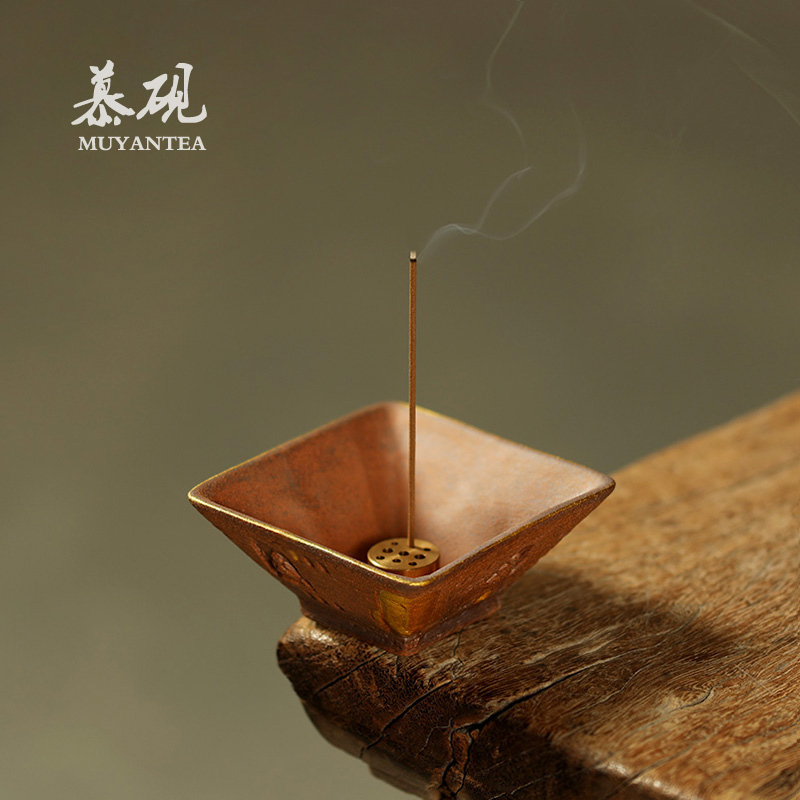 抄经小香炉镇纸敦煌文创线香插