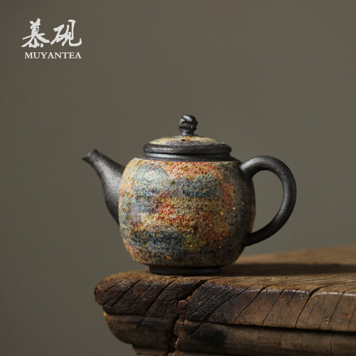 日式岩矿纯手工功夫茶具