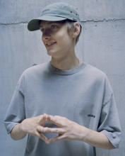NBHD 25SS复古水洗蜡染短袖男女假口袋休闲T恤潮