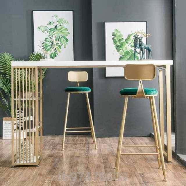 家庭式小酒吧吧台柜靠墙吧台餐厅客厅隔断柜家用长条桌椅杞少爷