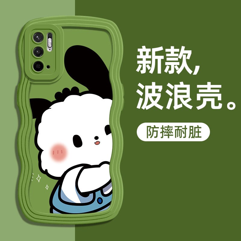 卡通帕恰狗适用红米Note10手机壳5g波浪纹边新款高级感Note9防摔软硅胶Note8Pro男女创意全包镜头Note7保护套使用感如何?