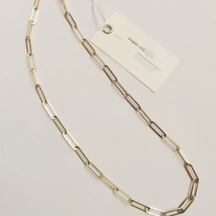缀星外贸原单折扣otherstories/os铜镀真金连结冷淡风锁骨链项链