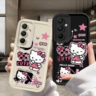 新款手机壳爱心KT适用S26至尊手机壳GalaxyA35/欧美风A55元气壳ins风A16保护套