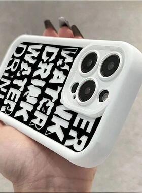 新款手机壳涂鸦英文适用适用OPPOa58壳a57a55a72a97a32FindX9ProX8X7Pro保护套