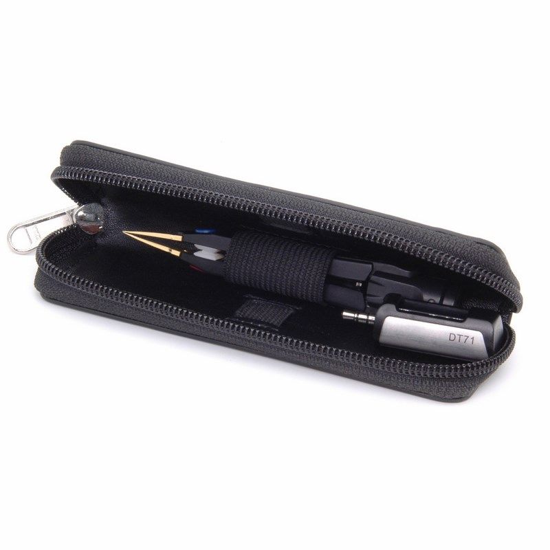 DT71智能镊子LCR数字电桥电阻电感电容元器件测试仪贴片夹万用表