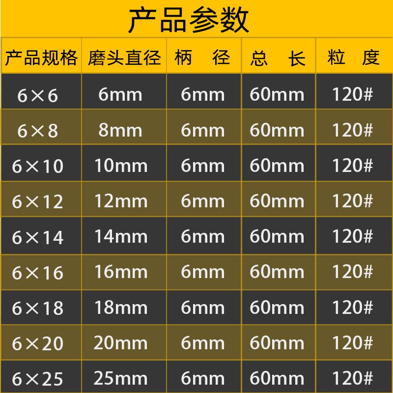 电镀金刚石磨头圆球形砂