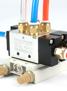 山耐斯气动气控阀二位五通控制换向阀3A/4A210/110/310/410/220美