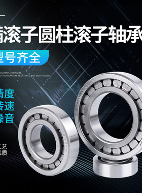 圆柱滚子轴承满滚柱NCF1005 1006 1007 1008V内孔内径25 30 35 40